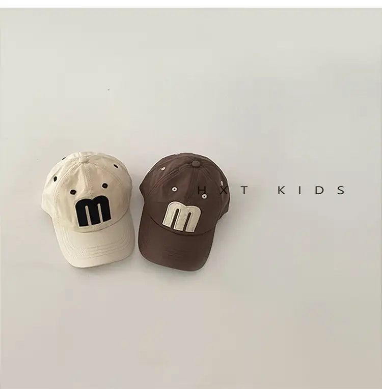 Kids M Cap Large Brown Sunshade Hat — feature 3