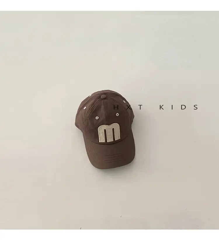 Kids M Cap Large Brown Sunshade Hat — feature 9