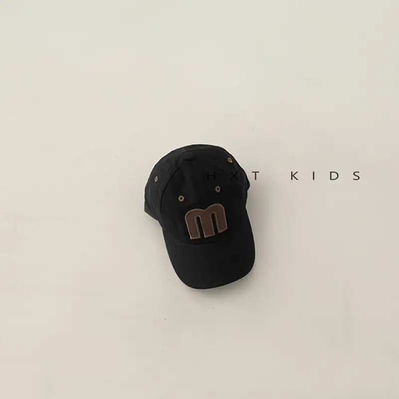 Kids M Cap Large Brown Sunshade Hat - Image 5