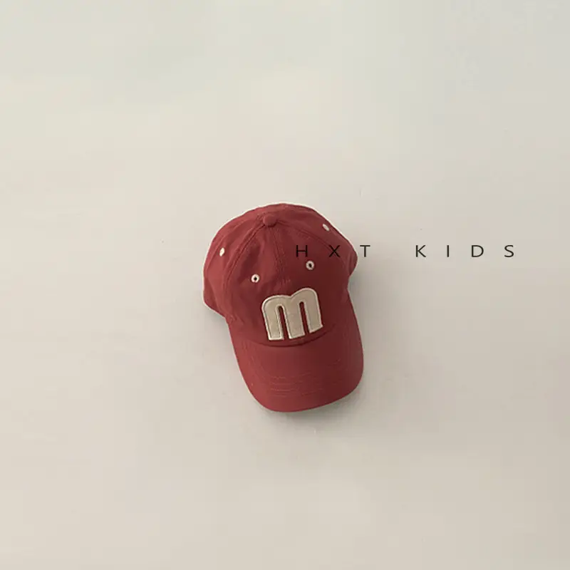 Kids M Cap Large Brown Sunshade Hat - Image 6