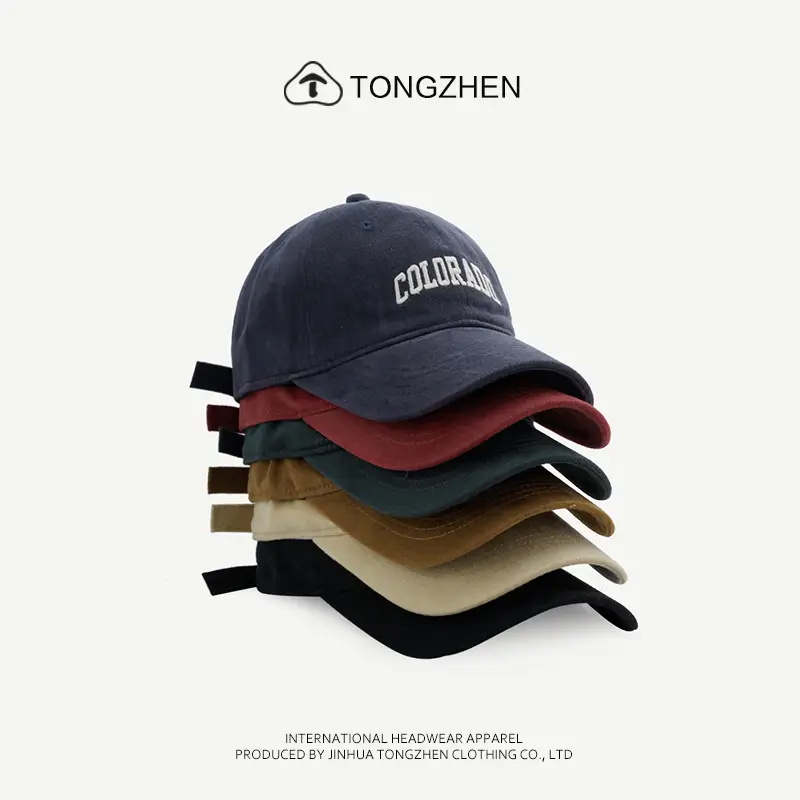 TongZhen Cotton Big Head Cap Women Multi Color - Image 11