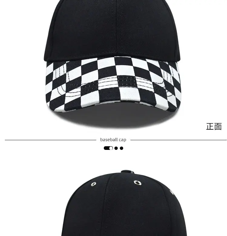 New CUHK Children's Green Checkered Cap Soft Fabric — feature 6