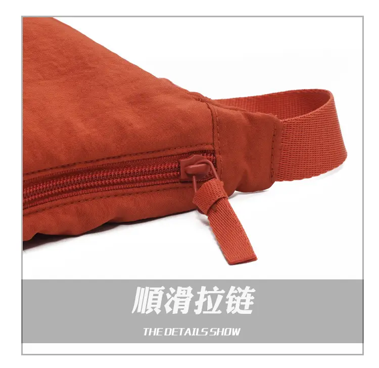 Women Shoulder Crossbody Bag Orange Nylon Casual 2023 — feature 27