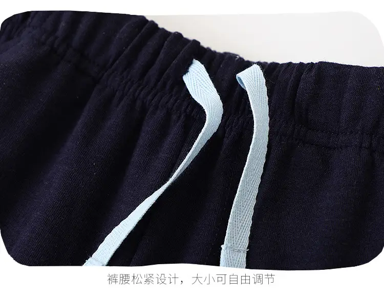 Kids Tiger Print T-Shirt Shorts Set Black — feature 21