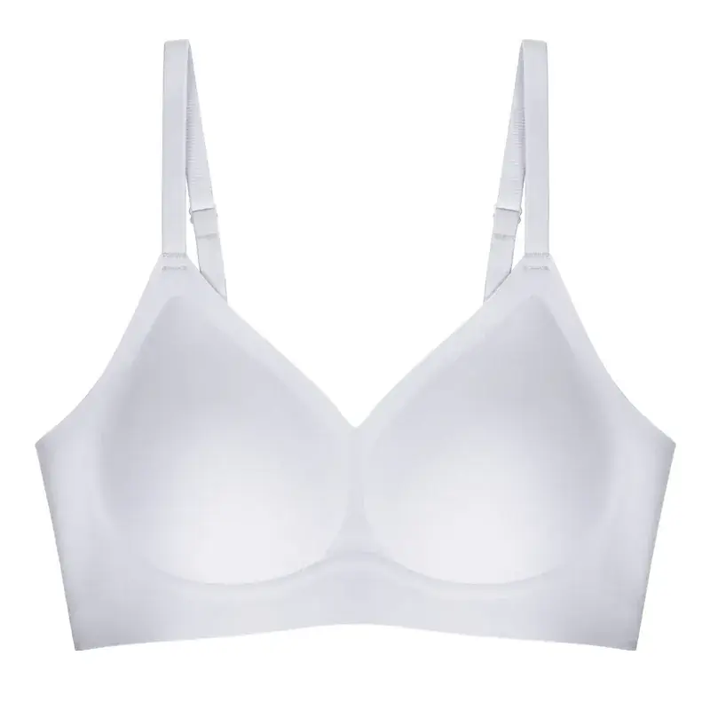 Semi-Fixed Cup Jelly Top Support Bra Summer Wear - Image 4