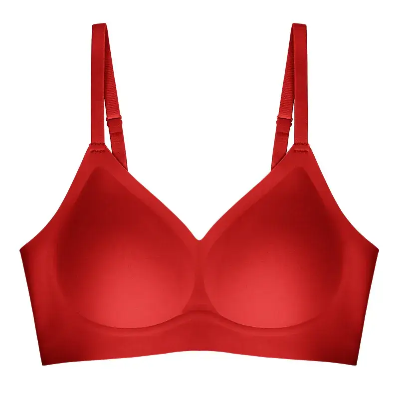 Semi-Fixed Cup Jelly Top Support Bra Summer Wear - Image 5