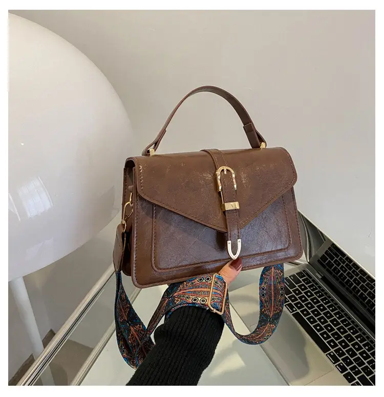 Brown Western Style Women's Shoulder Crossbody Bag 2023 - Image 3