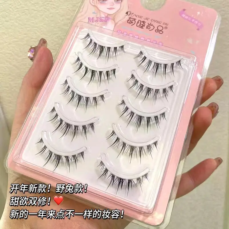 Cute Fox Series Fake Eyelashes 13mm Thick - Image 3