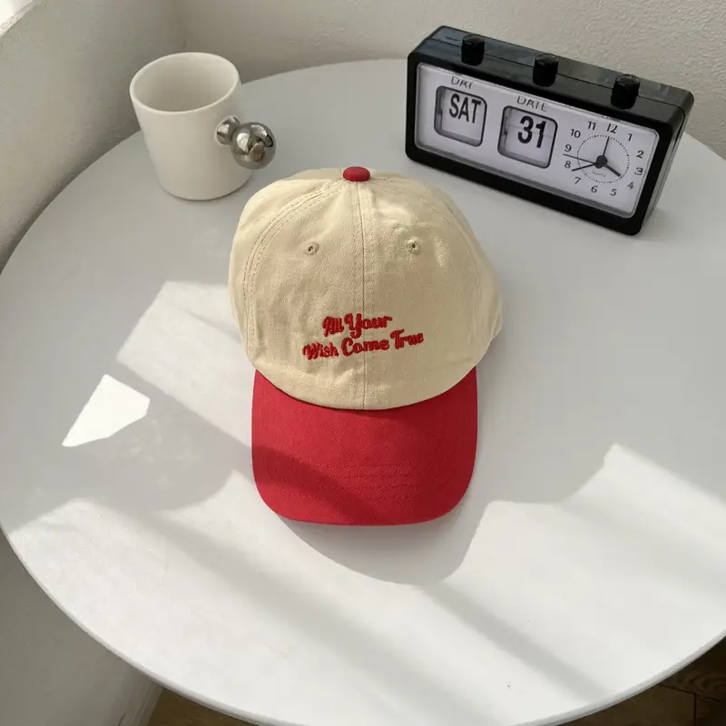 Autumn Baby Cap Pink Beaded Baseball Cap — feature 12