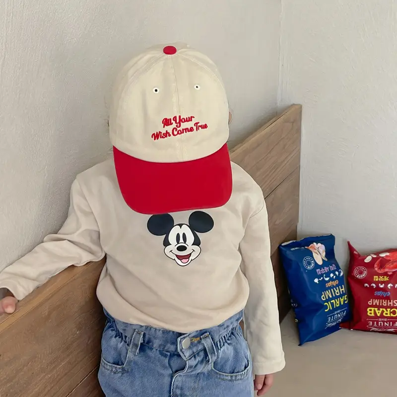 Autumn Baby Cap Pink Beaded Baseball Cap — feature 5