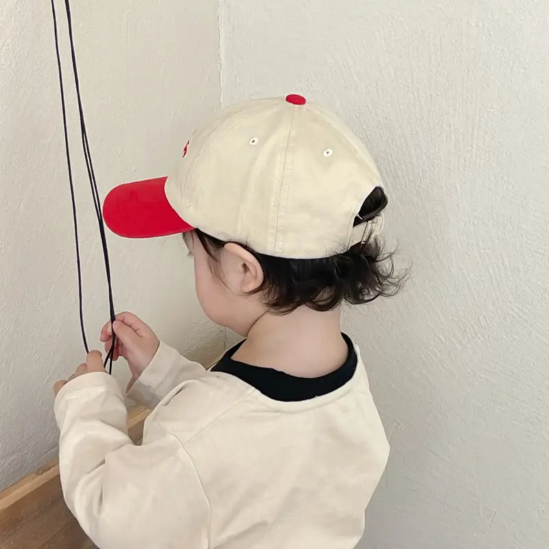 Autumn Baby Cap Pink Beaded Baseball Cap — feature 6