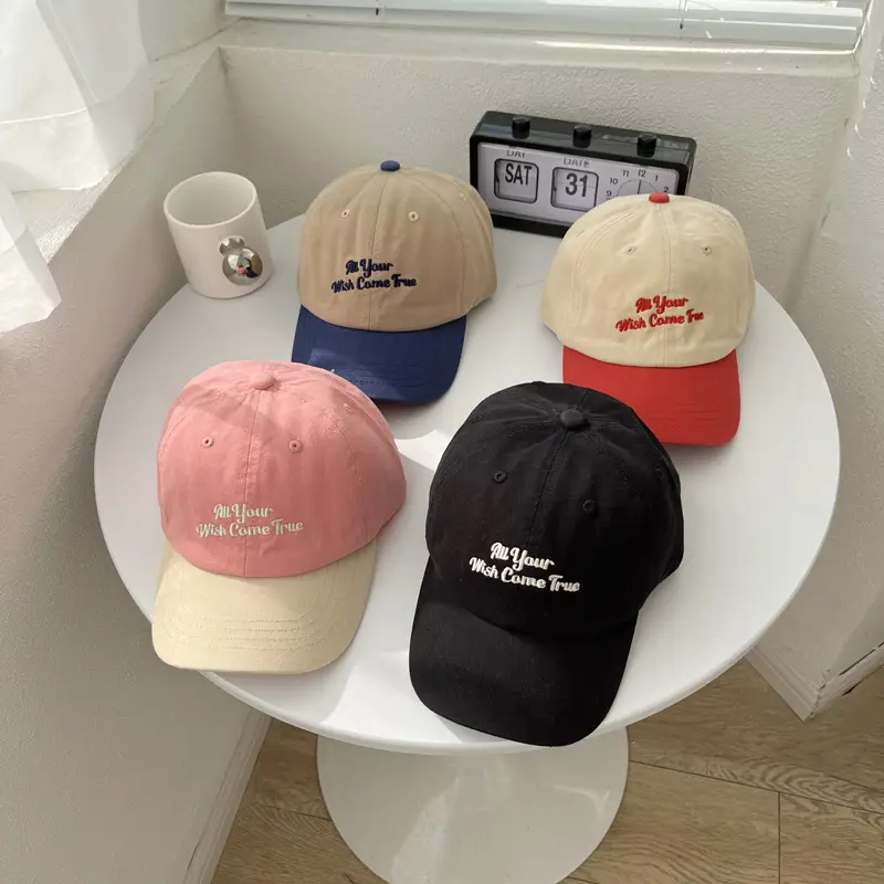 Autumn Baby Cap Pink Beaded Baseball Cap — feature 7