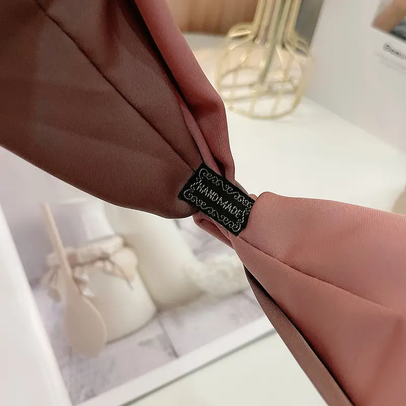 Korean Style Double Color Knot Hair Hoop Women — feature 11