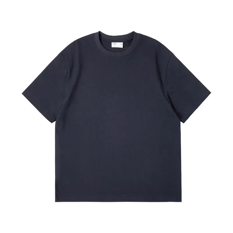 Pink Cotton T-Shirt Men 240g Drop Shoulder Half Sleeve
