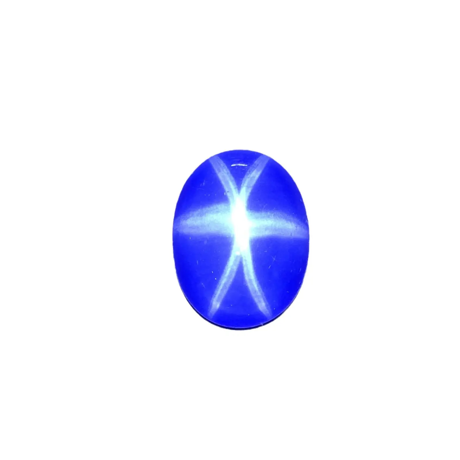 Egg Shaped Bare Stone Rings with Six-pointed Star Light - Image 6