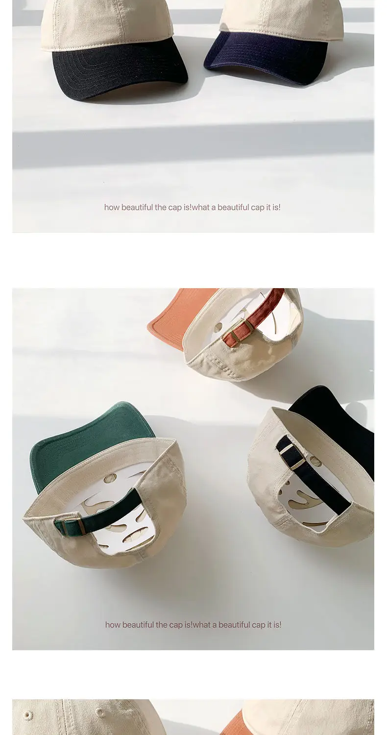 Korean Style Soft Top Baseball Cap for Men — feature 24