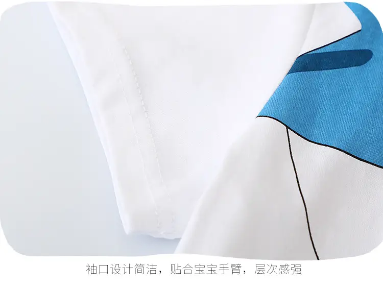 European American Boys T-Shirt Shorts Suit Summer Sports Crewneck — feature 20