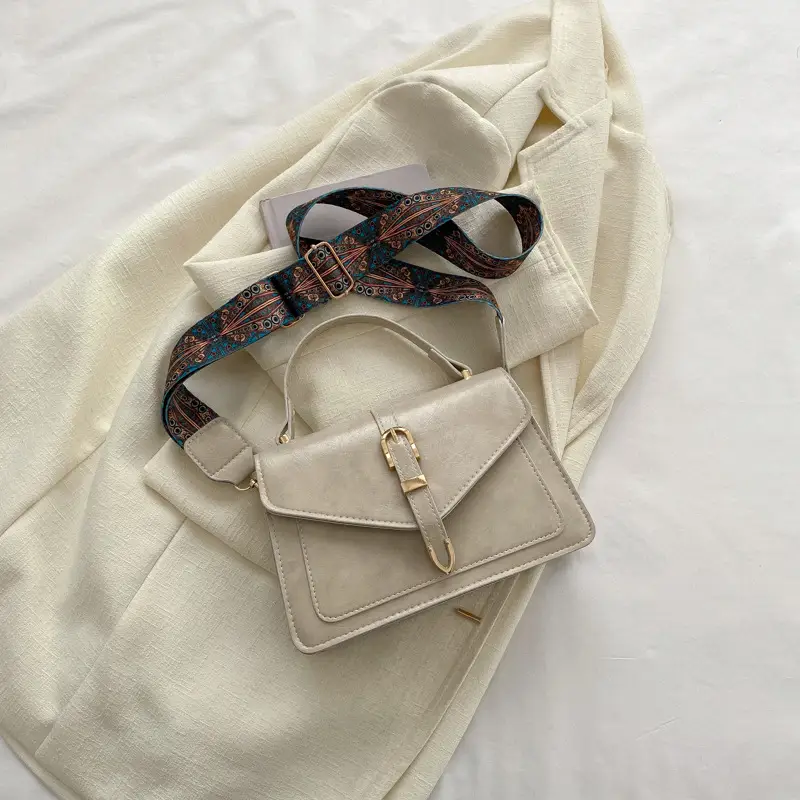 Black Leather Shoulder Crossbody Bag for Women 2023 - Image 2