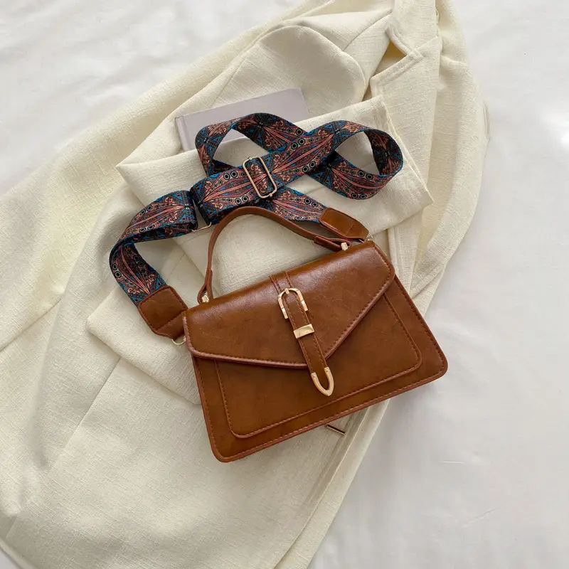 Black Leather Shoulder Crossbody Bag for Women 2023 - Image 4