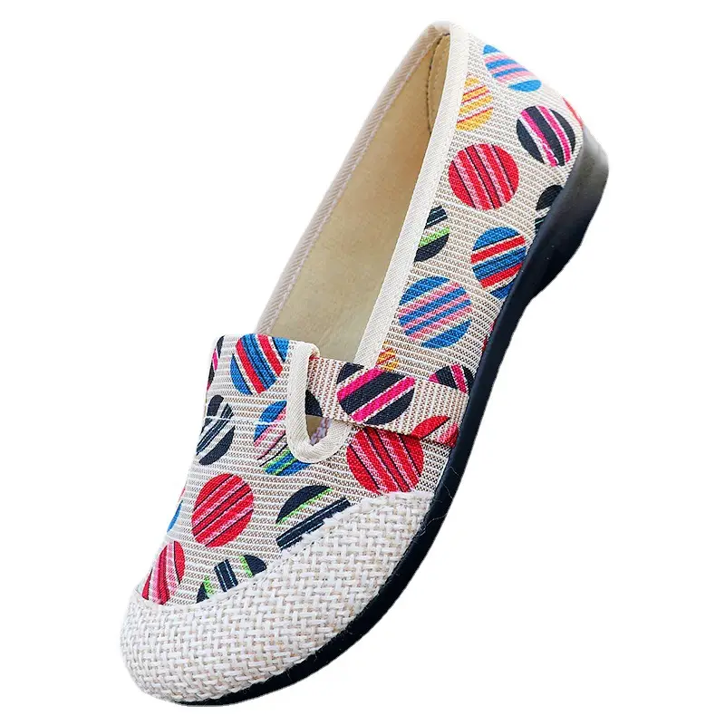 Women's Ethnic Woven Linen Shoes Summer New