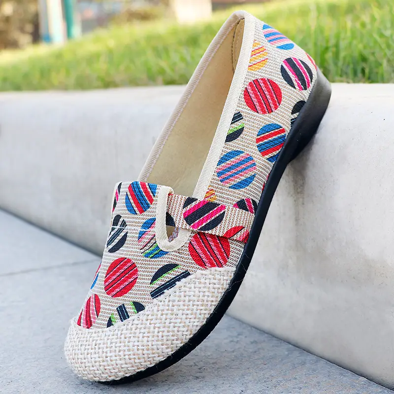 Women's Ethnic Woven Linen Shoes Summer New