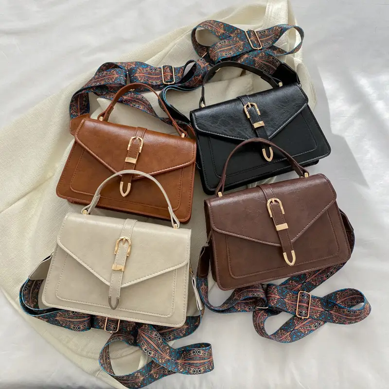 Retro Black Crossbody Bag for Women 2026 - Image 5