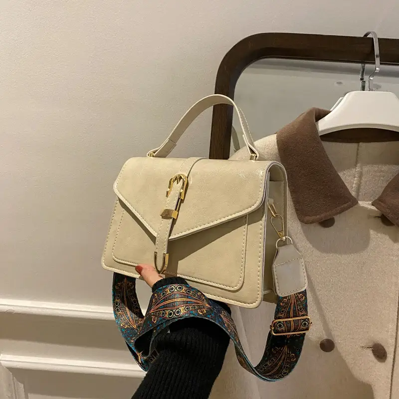 Retro Black Crossbody Bag for Women 2026 - Image 2