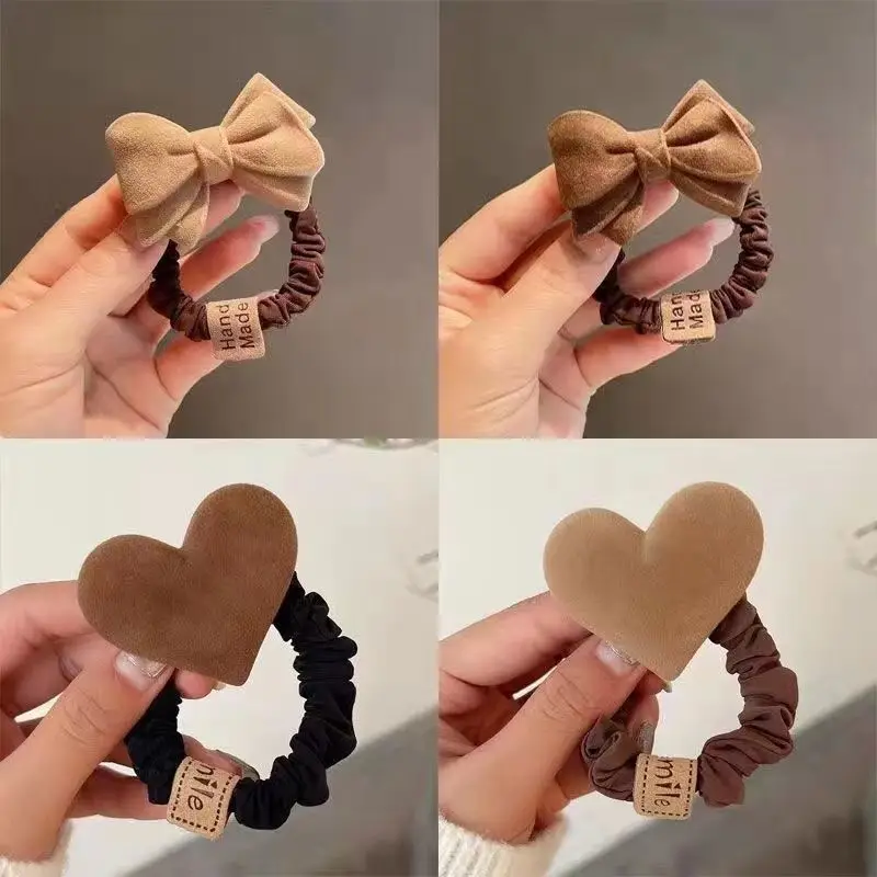 Adult Hair Rope Rubber Band Leather Set for Girls - Image 22