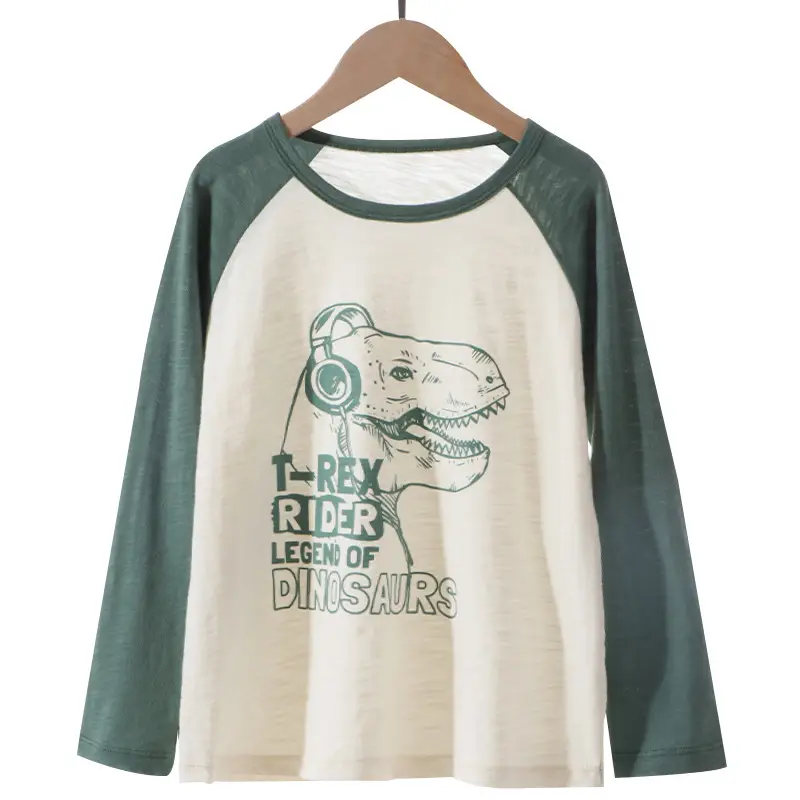 Children's Long Sleeve T-Shirt Fish Print Spring Autumn Base
