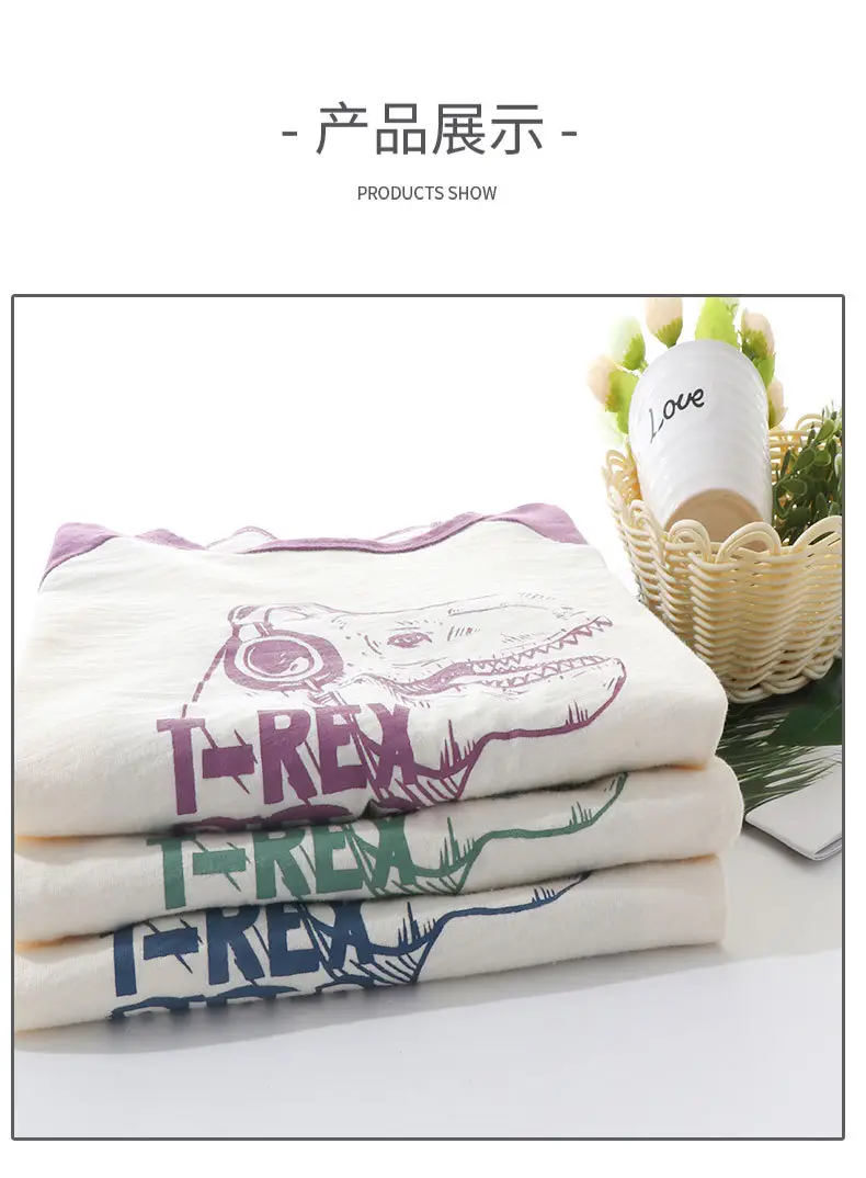 Children's Long Sleeve T-Shirt Fish Print Spring Autumn Base — feature 16