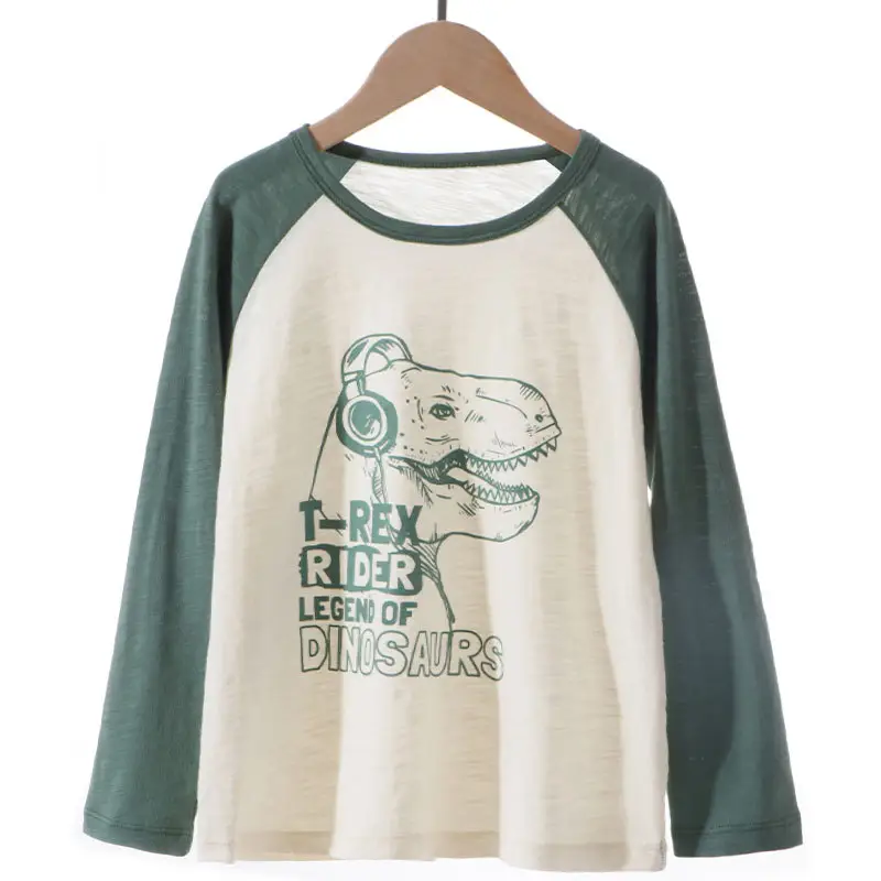 Children's Long Sleeve T-Shirt Fish Print Spring Autumn Base