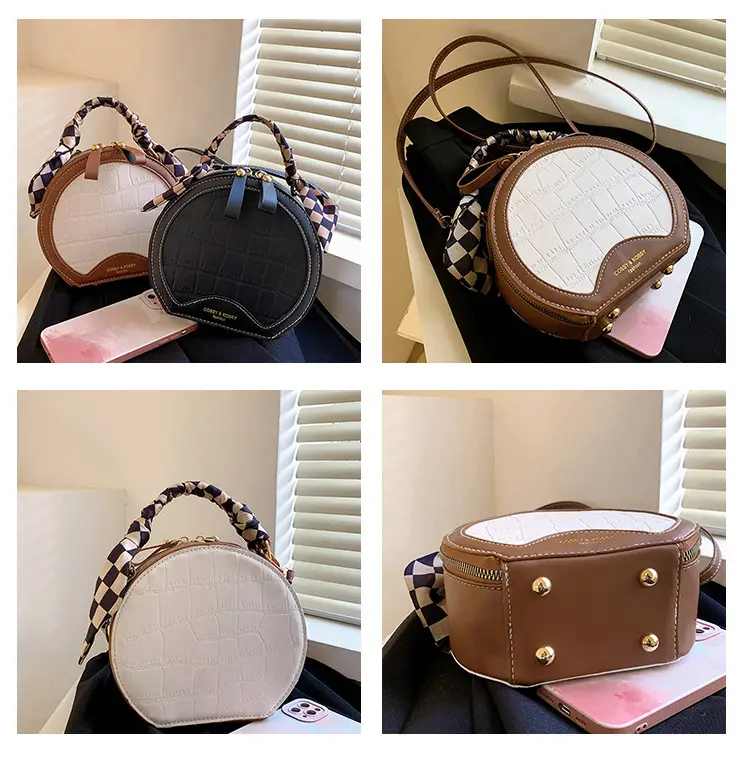 2023 Western Style Shoulder Crossbody Bag Black Brown — feature 10