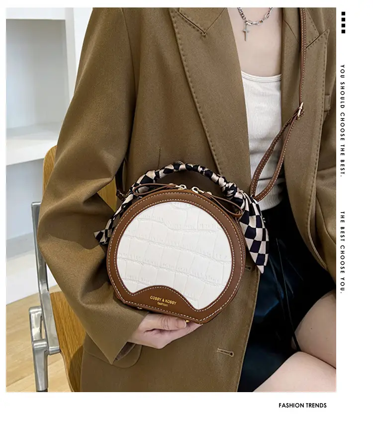 2023 Western Style Shoulder Crossbody Bag Black Brown — feature 2