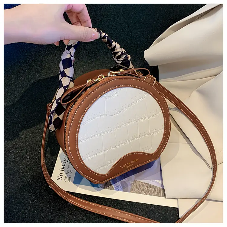 2023 Western Style Shoulder Crossbody Bag Black Brown - Image 2