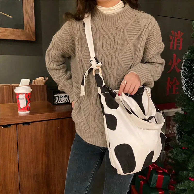 Zebra Print Crossbody Bag for Women - Image 4