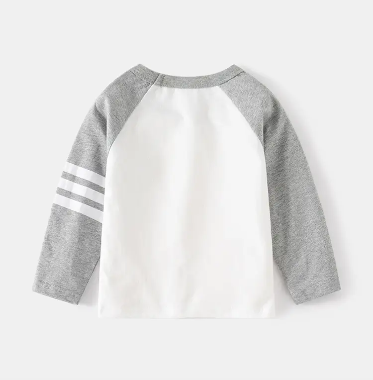 Off-White Stripesd Boys Long Sleeve T-Shirt — feature 7