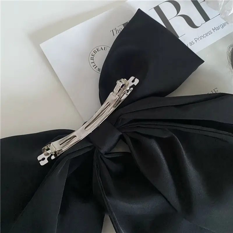 Oversized Silk Ribbon Hairpin for Women — feature 7