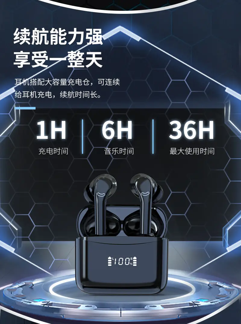 Huawei Wireless Bluetooth Headset with Digital Display & Noise Reduction — feature 10
