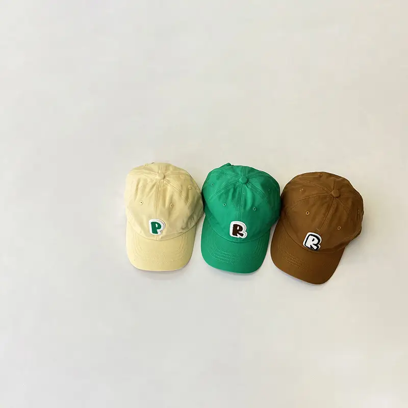 Qiu Nan Baby Caps Pink White Korean Style Spring Autumn - Image 6