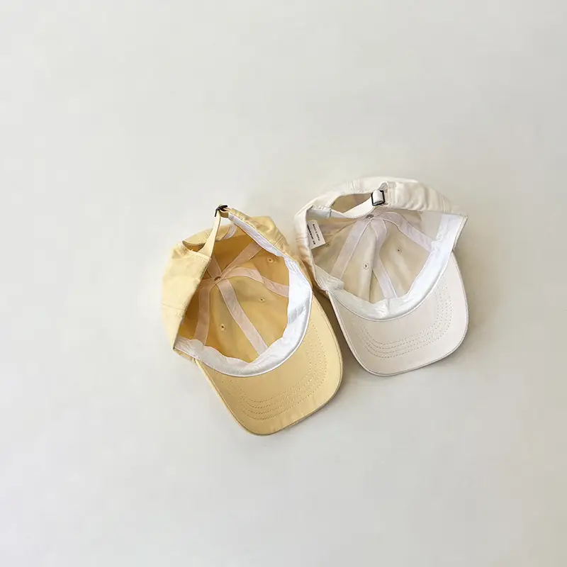 Qiu Nan Baby Caps Pink White Korean Style Spring Autumn - Image 7