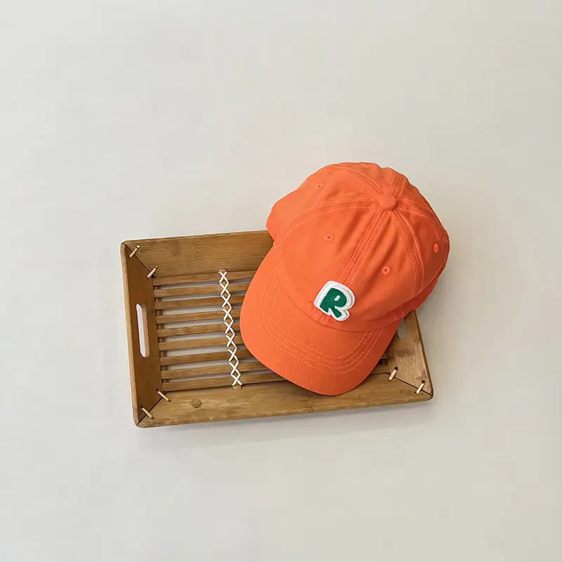 Qiu Nan Baby Caps Pink White Korean Style Spring Autumn - Image 3
