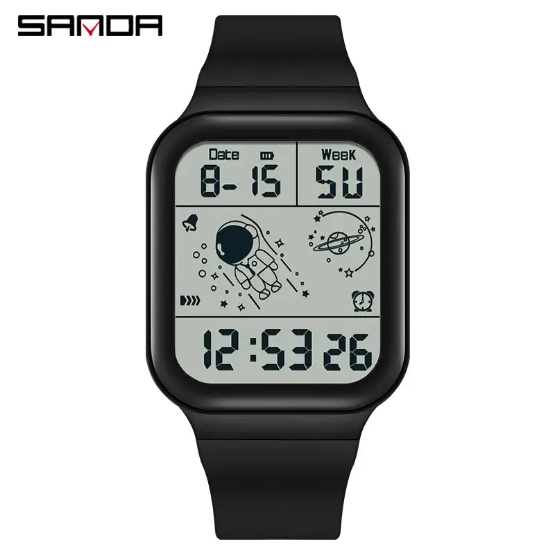 Sanda Digital Space-Man Watch for Men Women - Image 14