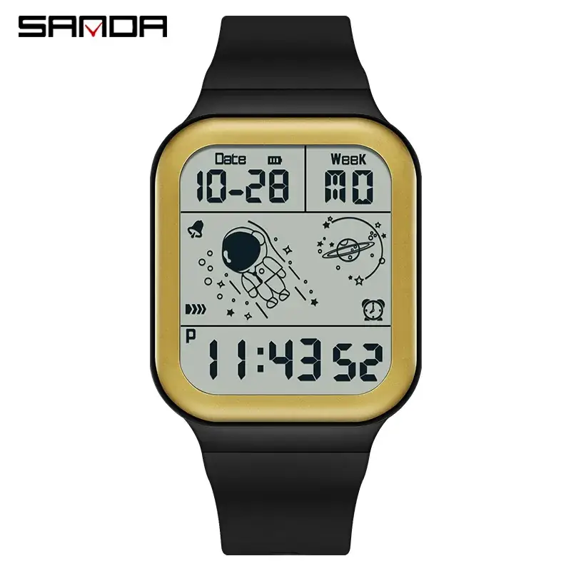 Sanda Digital Space-Man Watch for Men Women - Image 17