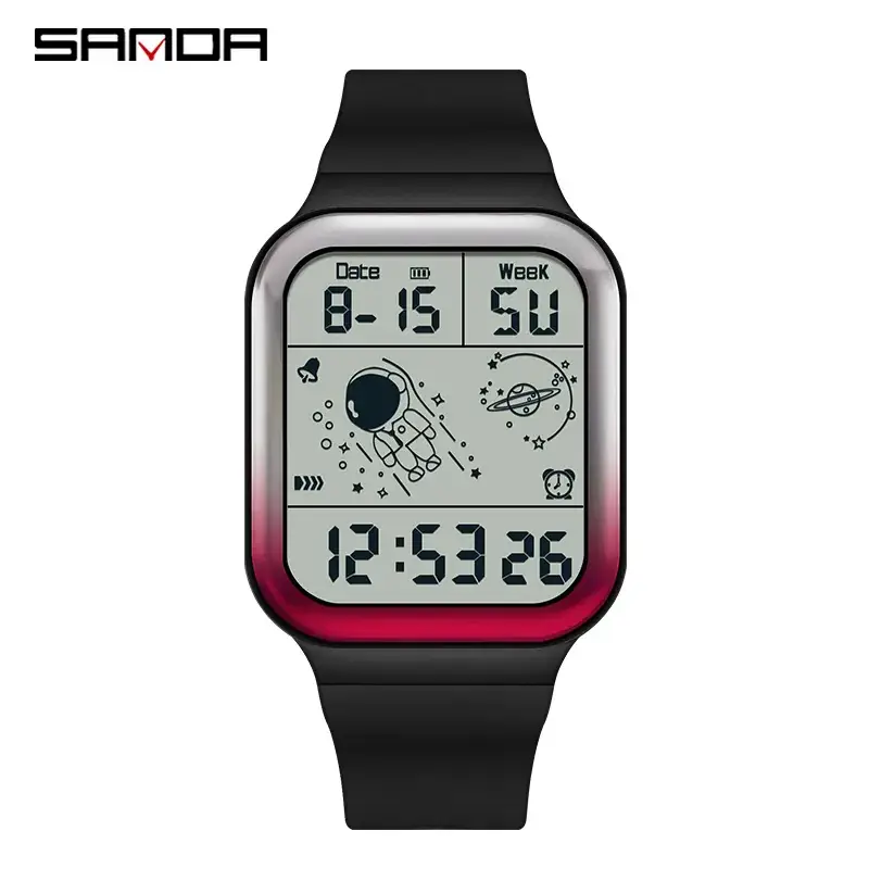 Sanda Digital Space-Man Watch for Men Women - Image 8