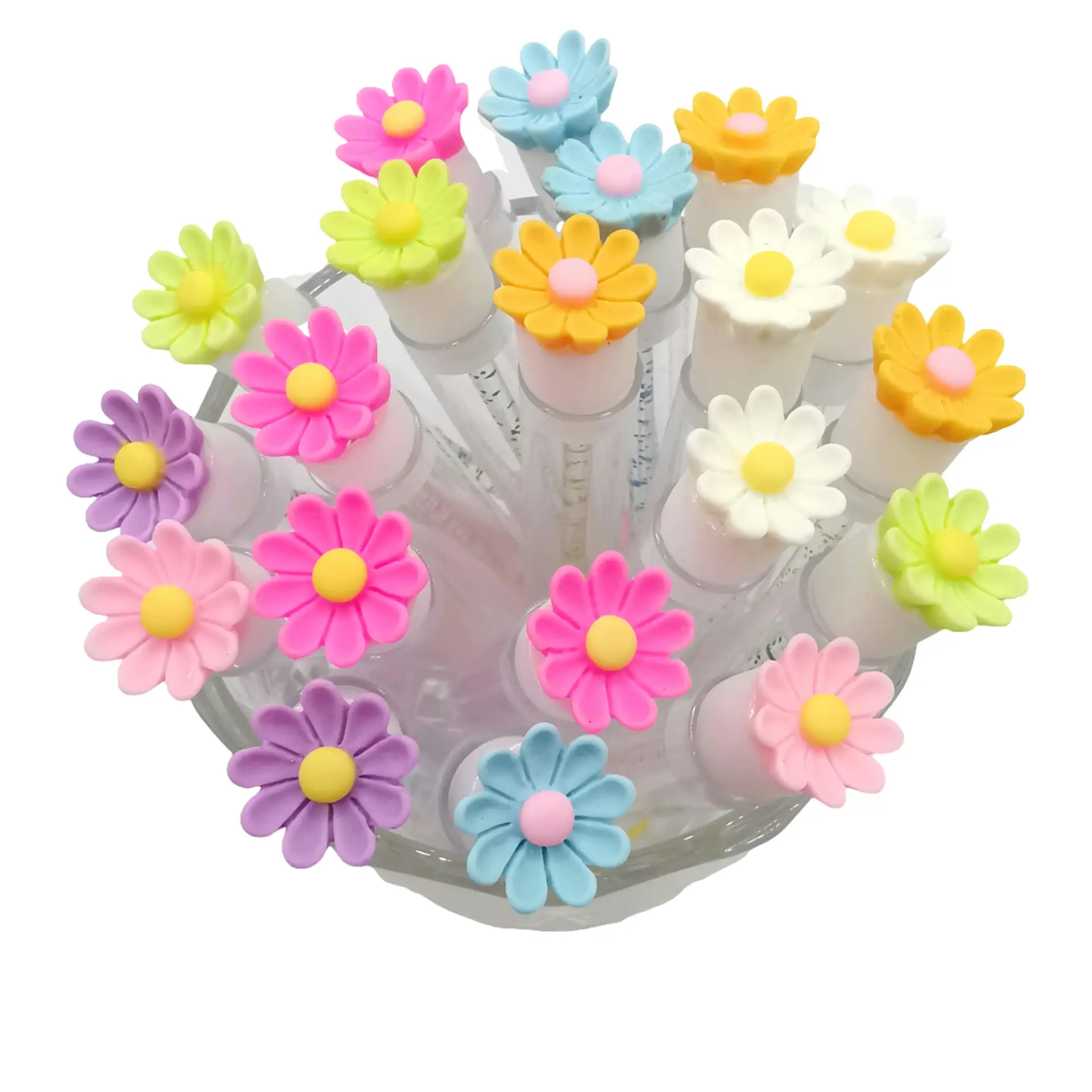 2023 Reusable Flower Eyelash Brush Multi-Color False Eyelashes - Image 22