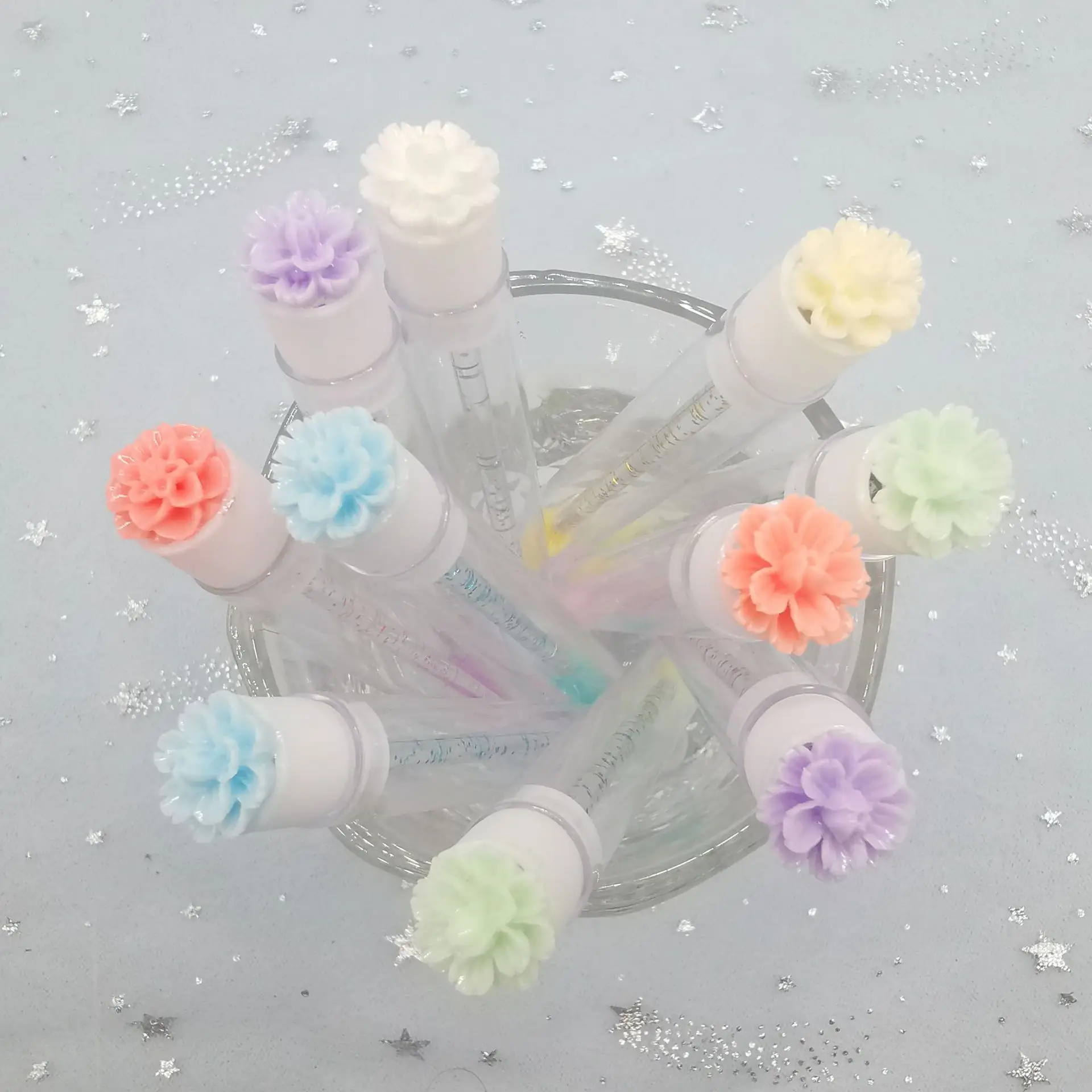 2023 Reusable Flower Eyelash Brush Multi-Color False Eyelashes — feature 16