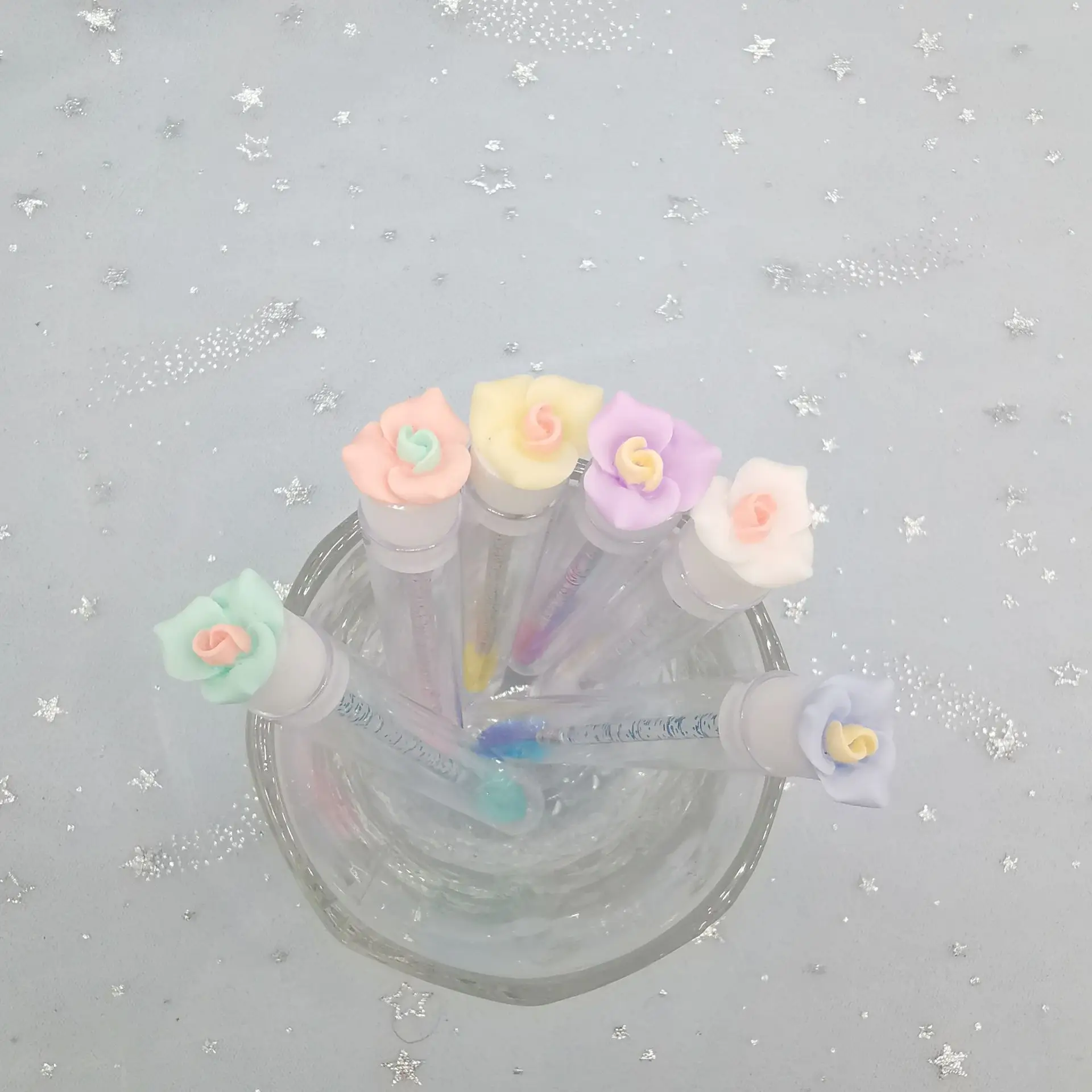 2023 Reusable Flower Eyelash Brush Multi-Color False Eyelashes — feature 25