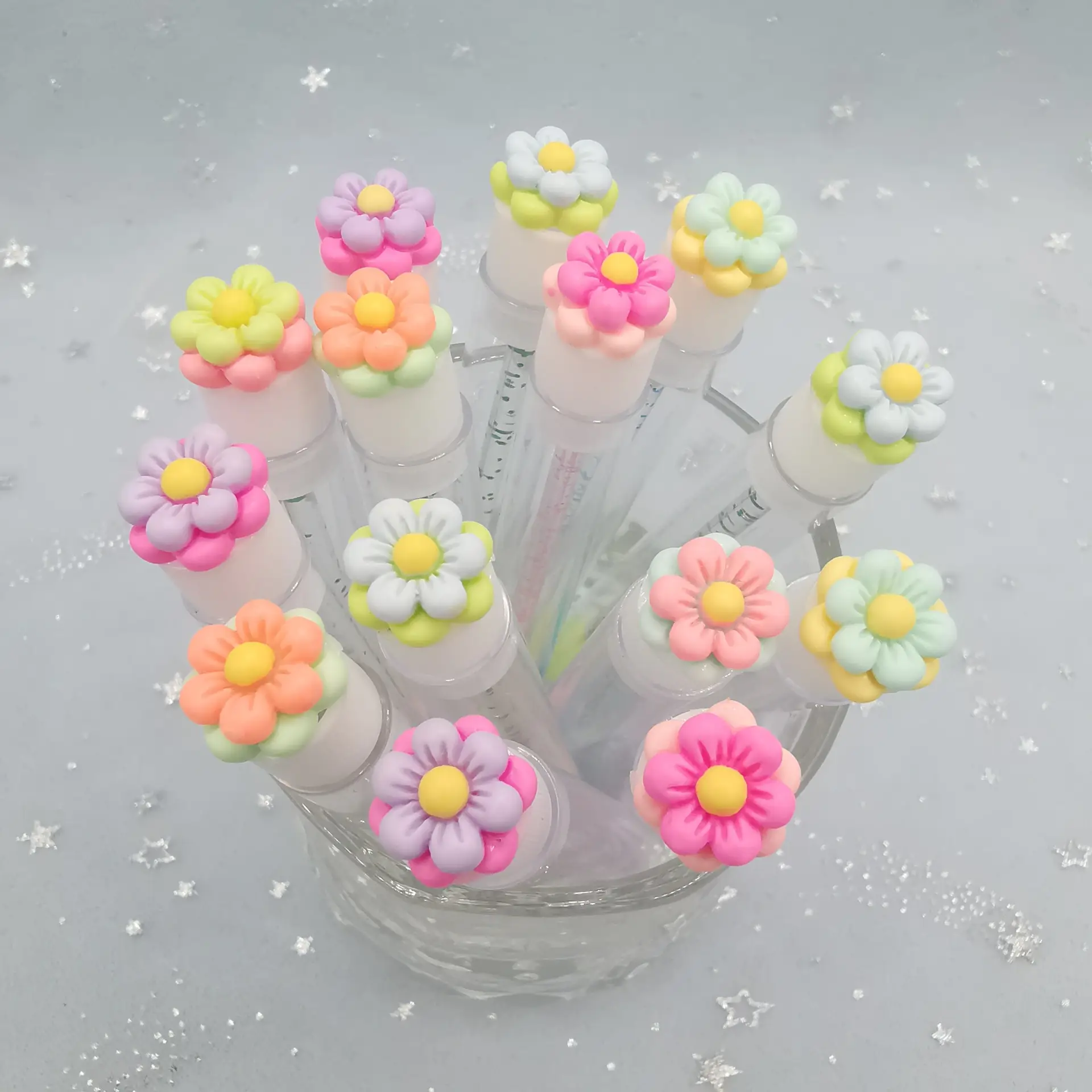 2023 Reusable Flower Eyelash Brush Multi-Color False Eyelashes — feature 31