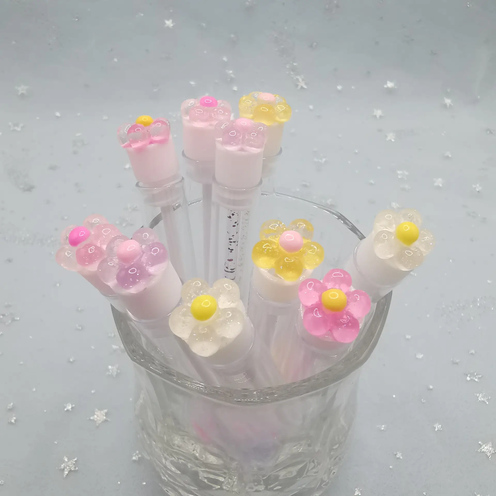 2023 Reusable Flower Eyelash Brush Multi-Color False Eyelashes — feature 42