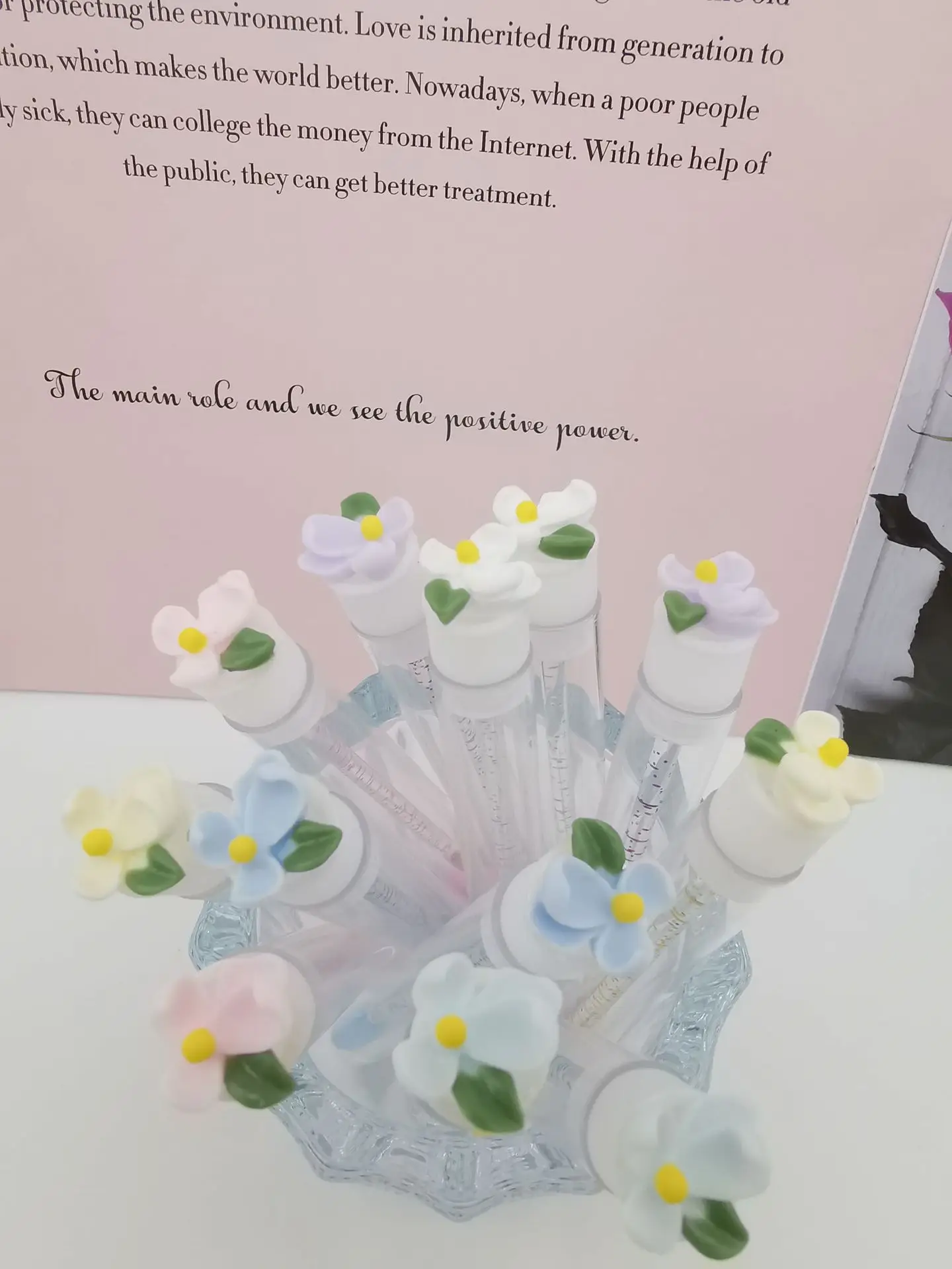2023 Reusable Flower Eyelash Brush Multi-Color False Eyelashes — feature 8